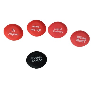 5PCS Funny Wine Stoppers - Perfect As Wine Accessories or Wine Gifts for3097