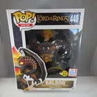 Funko Pop! Movies LOTR Balrog #448 6” Glow in the Dark – NYCC 2017 - Mint