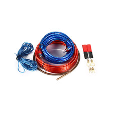 Car Audio Cable Kit 1500W Amp Amplifier Install RCA Subwoofer Sub Wiring 8 M