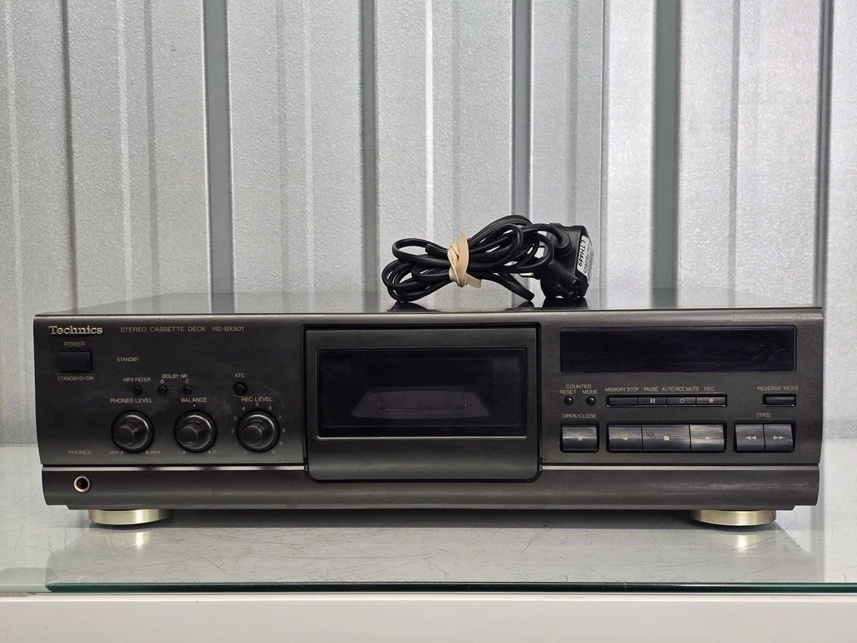 Technics RS-BX 501Tape Deck Optisch Guter Zustand (Neu (gemäss