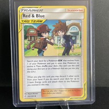 Red & Blue #202 Prices | Pokemon Cosmic Eclipse | Pokemon Cards