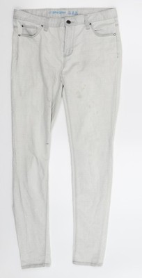 Denim Co Damen Grau Denim Jegging Jeans Größe 12 L30 in