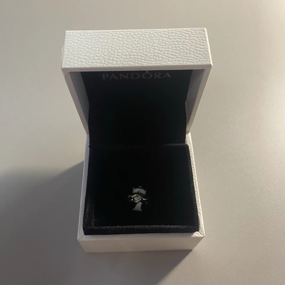 CHARM PANDORA - DOLCE PANDA - ORIGINALE - ARGENTO STERLING 925 - Immagine 3 di 4