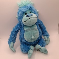 RARE Ganz Webkinz HM741 10  Blue GROOVY GORILLA, No Code, Retired
