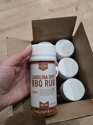 Case of 6 Lillie's Carolina Dirt BBQ Seasoning Rub No.16 6 OZ