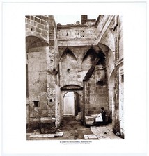 Manduria, il ghetto degli ebrei - 1931 - Stampa foto Alinari 1994