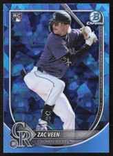 2025 Bowman Chrome Sapphire Zac Veen #69 GS1