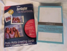 Celebrate It Occasions Invitation Kit 8.5"X5.5"&Burlington Photo Greet Cards 5X7