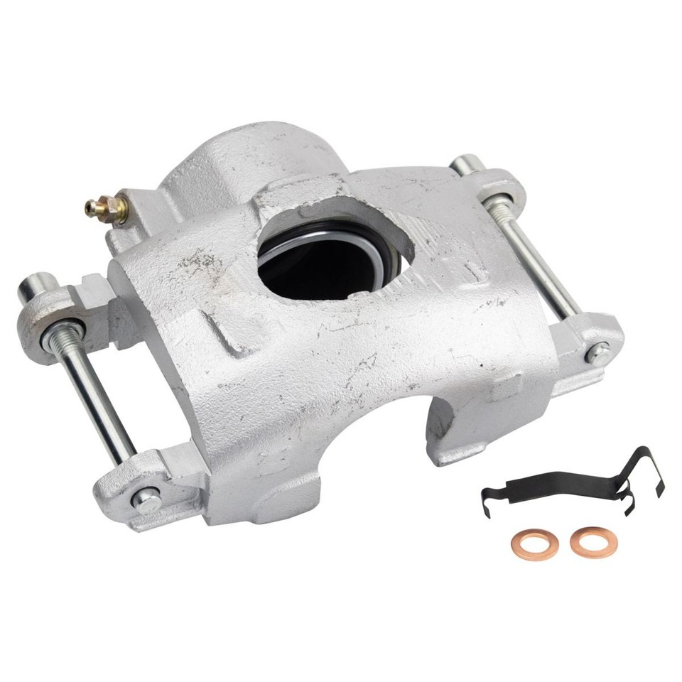 AM Autoparts Front Disc Brake Caliper Kit With Hardware - Pair For GM Vehicles, 10 Year Warranty