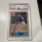 Topps 1987 Nolan Ryan #757 Houston Astros PSA 8 Graded Base Set Card
