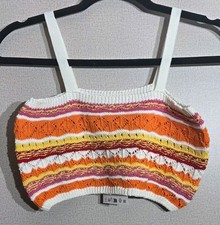 Zara Multicolor Striped Knit Top Size 11/12 Girls