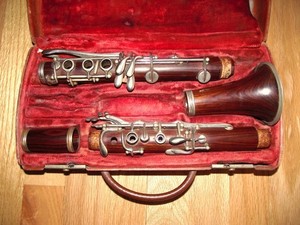 Clarinet Bb propeller wood for parts