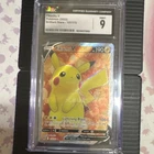 Pokémon Pikachu V 157/172 Brilliant Stars Ultra Rare CGC 9 Holo English 2022