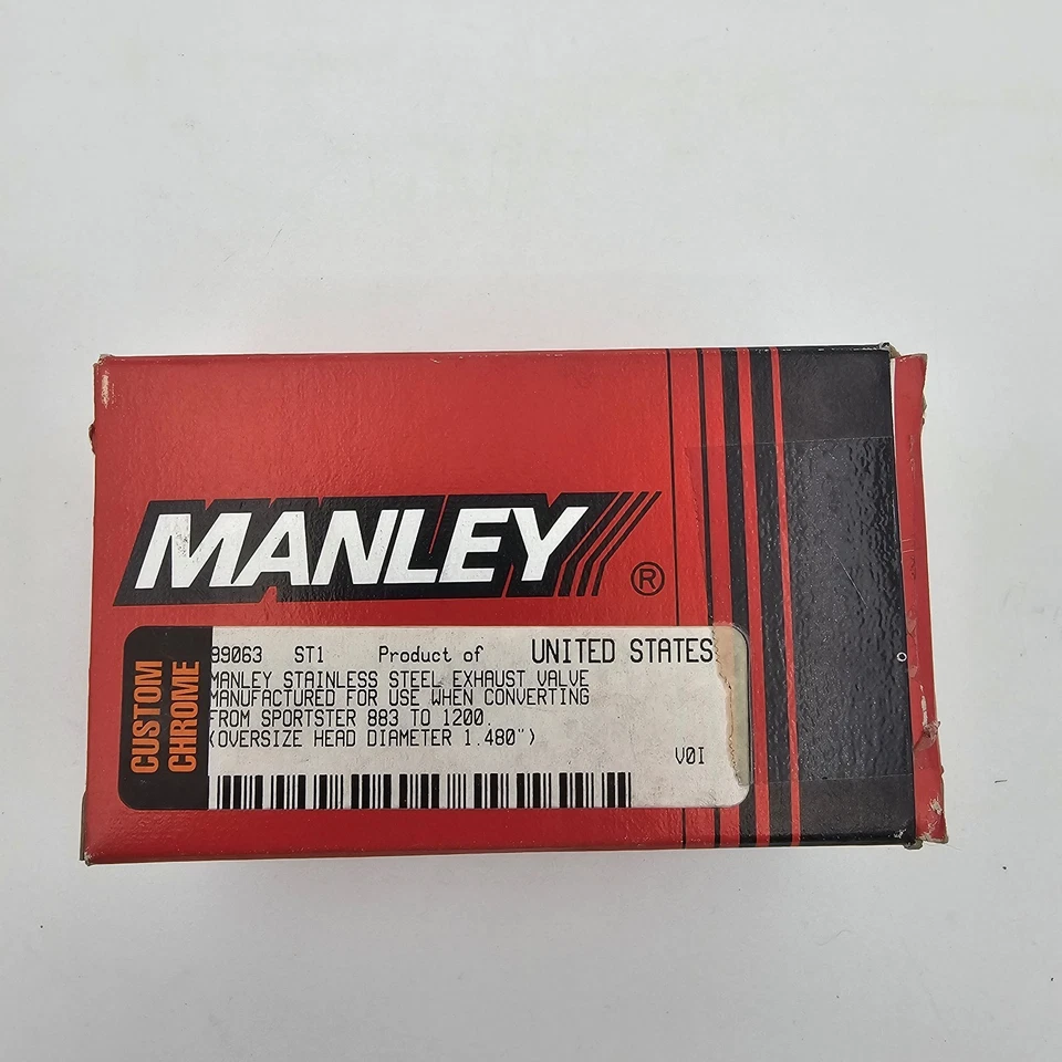Válvulas de escape Manley Sportster 883 a 1200 conversión Harley-Davidson 99063-2 Foto 3 de 4