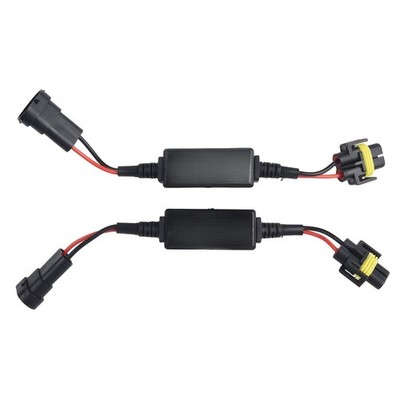 H8/H9/H11Automobile LED Headlight Decoder Resistor Canbus Wiring Adapter