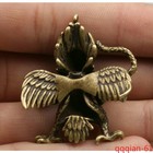 spread-wing eagle Free vintage-style  review keychain pendant with your positive — photo 7