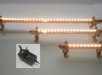 12-120cm/4''-4ft Sonderlänge Kupfer Leuchte Plugin mit eingebautem Schalter