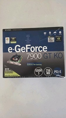 EVGA NVIDIA E- GeForce 7900 GT KO 256MB GDDR3 PCI Express x16 Graphics Card
