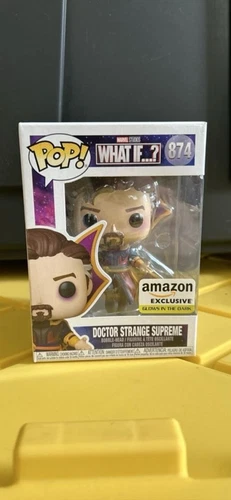 Funko Pop! Marvel What If? - Doctor Strange Supreme 874 GITD, exclusivo de Amazon