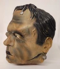Vintage 1997 The Paper Magic Group Frankenstein Monster Full Head Mask Halloween