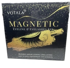 Votala Magnetic Eyelashes and Magnetic Eyeliner Kit, 5 Pairs-Different Styles