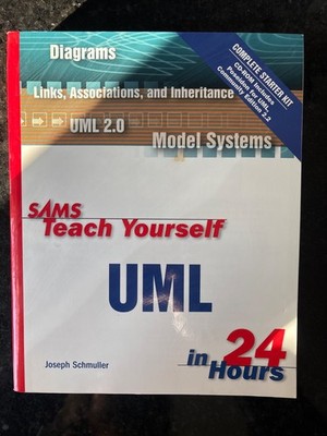 Sams Teach Yourself UML in Hours: complete Starter Kit-LIKE NEW condition