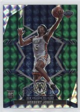 2021-22 Panini Mosaic Rookies Green Prizm Herbert Jones #231 Rookie RC 0y59