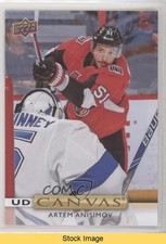 2019-20 Upper Deck UD Canvas Artem Anisimov #C137 READ t4m