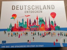 Gioco da tavolo per allenare lingua e cultura tedesca.