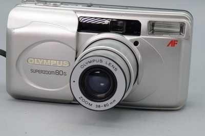 Olympus Superzoom 80G analoge Kleinbildkamera - getestet & funktionsfähig - top
