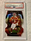 2022 Panini Select - Patrick Mahomes II Black & Red Prizm Die-Cut. PSA 10 GEM
