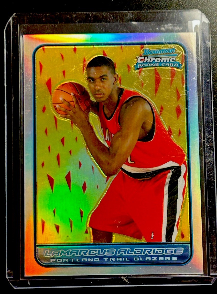 Lamarcus Aldridge(#242/249) Rookie 2006-07 Bowman Chrome Refractor Card 116