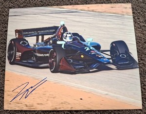 Authentic ZACH VEACH Signed 8x10 Photo INDYCAR INDIANAPOLIS 500 AUTOGRAPH