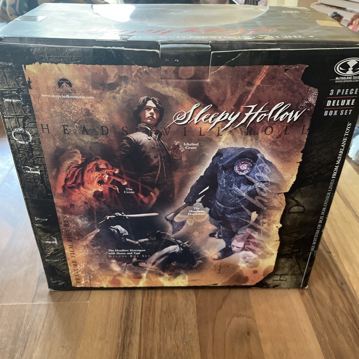 Sleepy Hollow The Headless Horseman 3 Piece Deluxe Box Set 1999