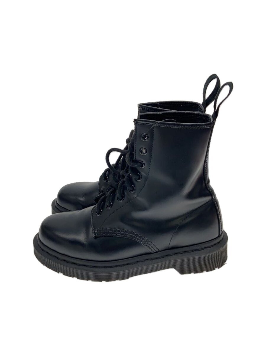 Dr. Martens All Black/Lace-Up Boots/Uk4/Blk/Leather/1468 858