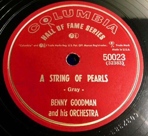 BENNY GOODMAN on 1956 Columbia “Hall of Fame” 50023 – A String of Pearls - Picture 1 of 1