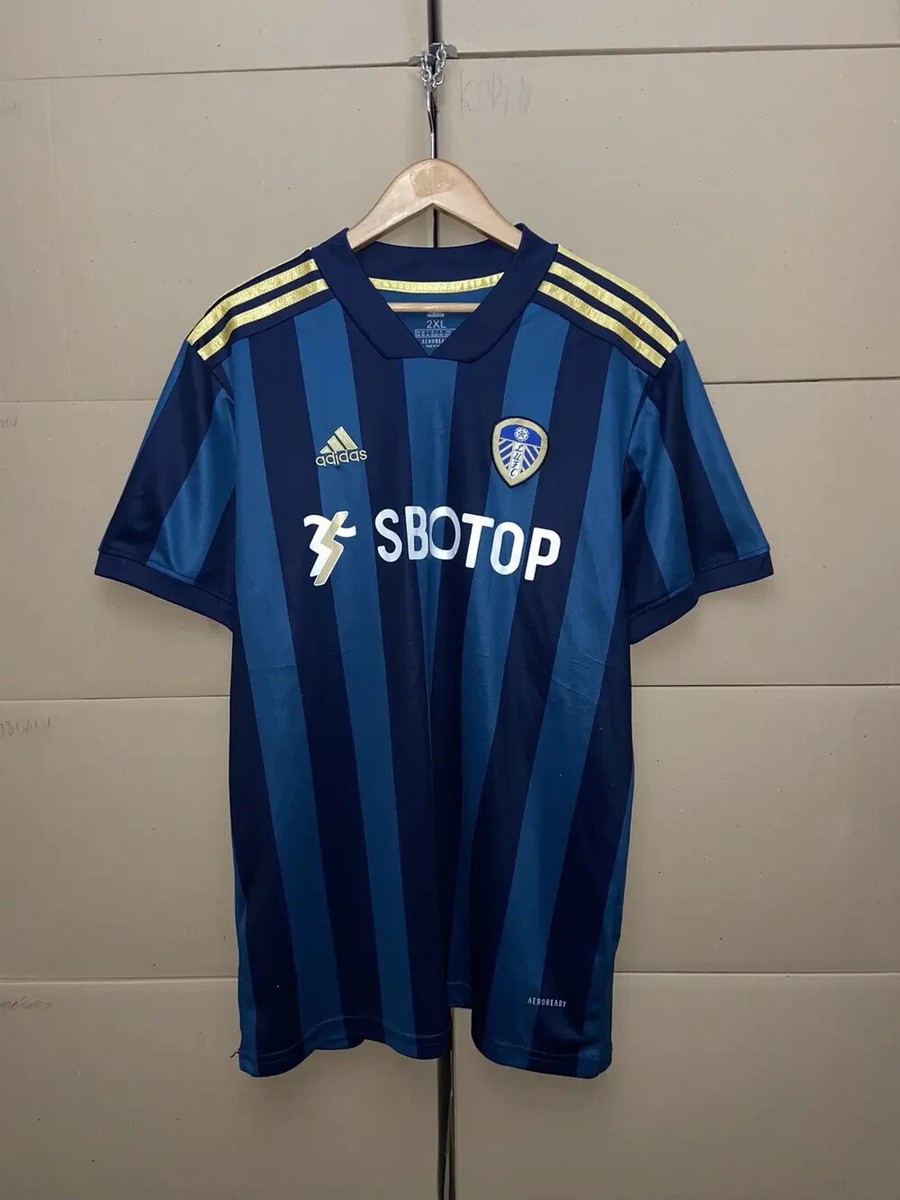 ADIDAS LEEDS UNITED 2020 2021 AWAY FOOTBALL JERSEY SOCCER