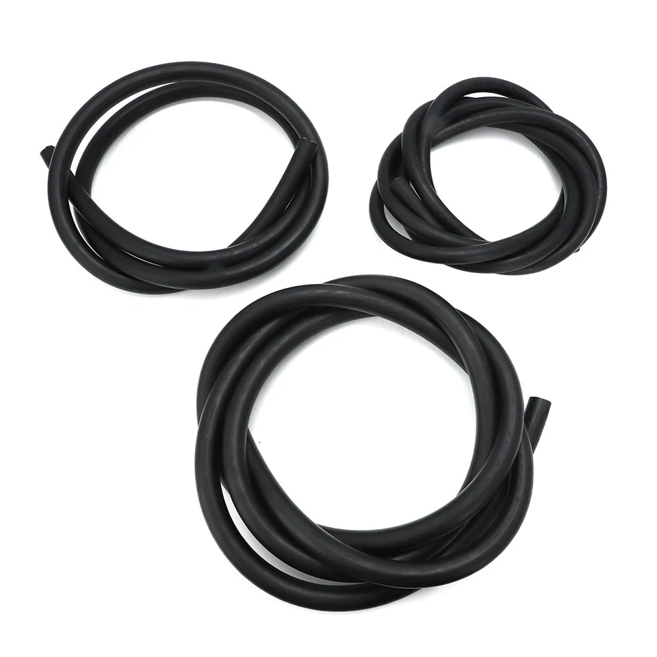 Universal 134a Air Conditioning Hose Kit R-Ring Fittings Drier A/C Hose Assembly - Image 3 of 4