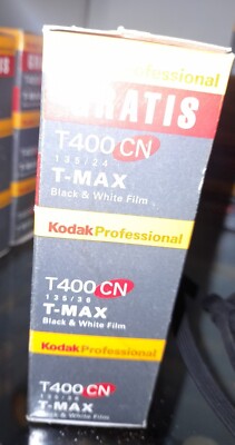 Lagerposten 3 Stück Kodak T MAX 400 cn Neu Mint Selten Block 125/24 Pack 3 Rollen
