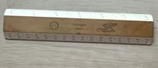Keuffel & Esser 1410P Paragon Engineer's 6" Ruler Wood w/Case Draftsman Scale