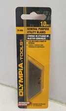 Olympia Tools Utility Blades No 33-006 10 Pack