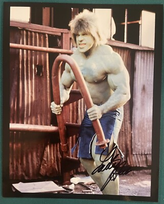 Lou Ferrigno The Incredible Hulk Signed Autographed 8x10 Photo | eBay