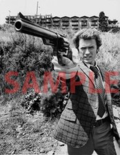 Clint Eastwood "Dirty Harry" "Make My Day Punk" Detective 8"x10"