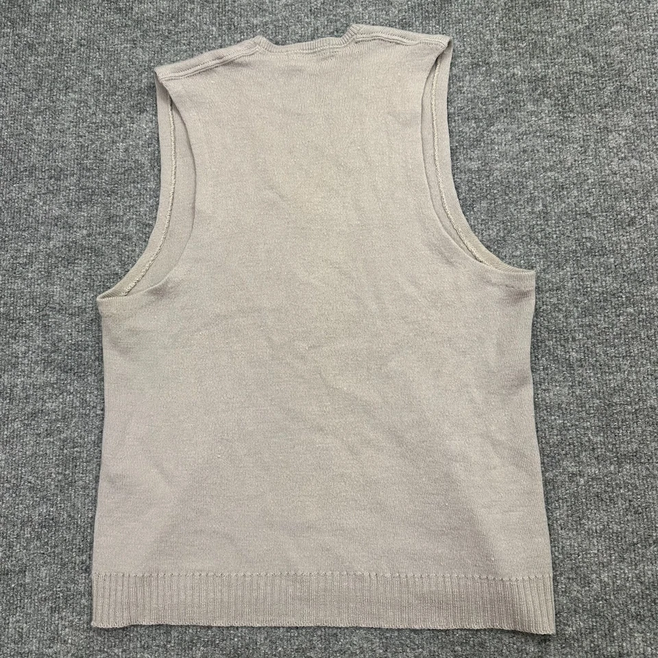 Chaleco Suéter Jantzen Vintage Años 40 Gris Cuello en V Mujer Mediano Raro Foto 3 de 4