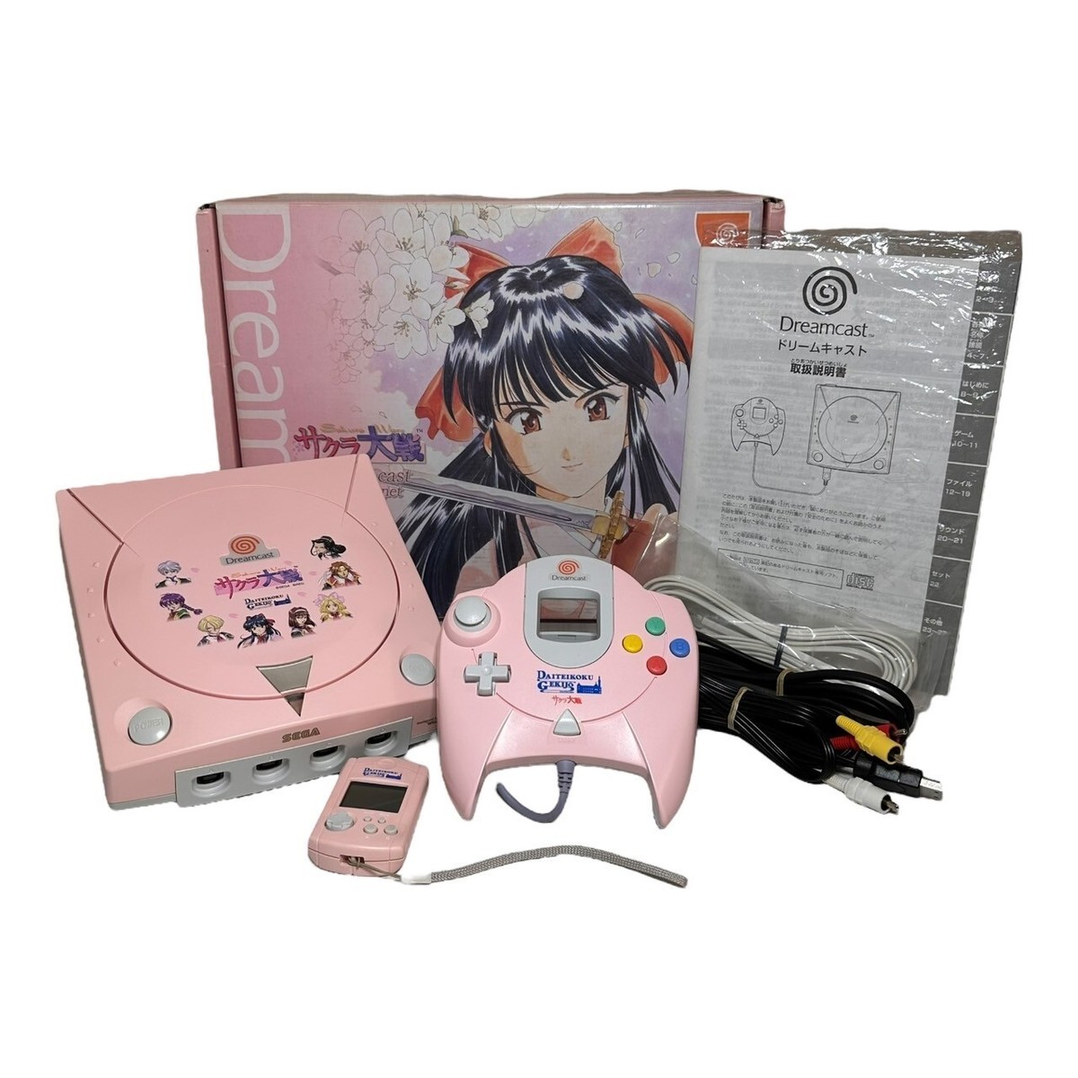 Sega Dreamcast DC SAKURA WARS Sakura Taisen Limited Console /JAPAN