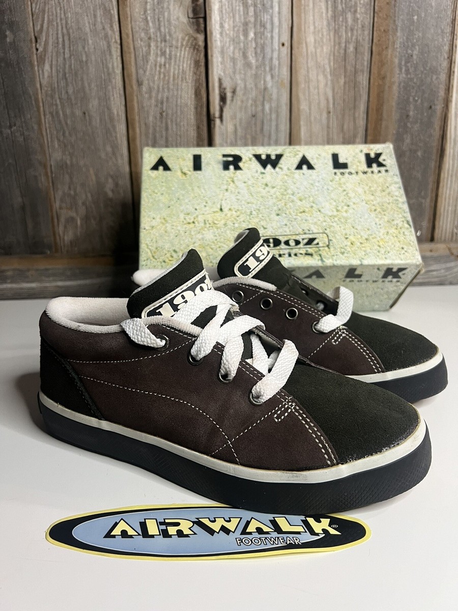 『5年保証』 Sneakers Shoes Skate 90s SUEDE OZ 19 Airwalk Size mens 1/2 6 ウエア