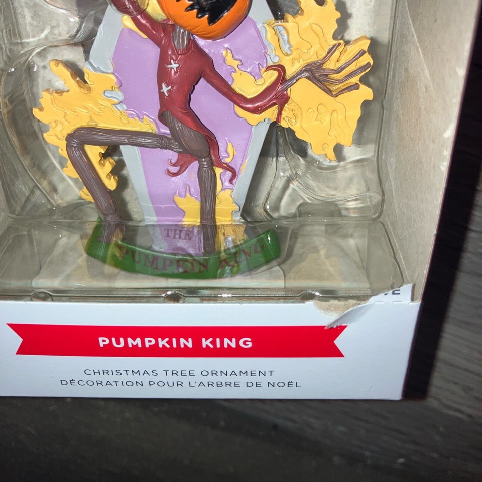 Hallmark 2024 Nightmare Before Christmas PUMPKIN KING Ornament New eBay