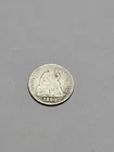 1890 Seated Liberty Silver Dime 10 Cents