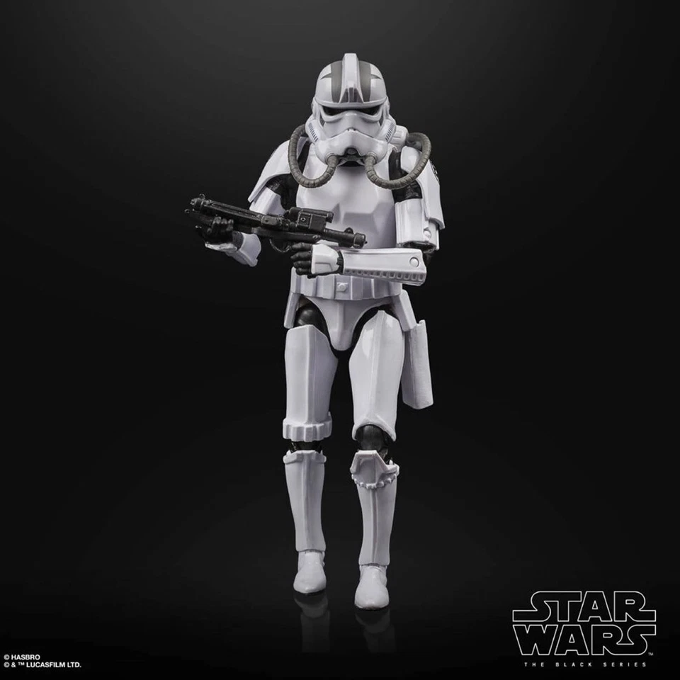 Figura de juego Star Wars Battlefront II Imperial Rocket Trooper serie negra Foto 3 de 4