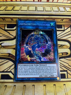 Yugioh Albtraumritterin Meerjungfrau MP19-DE025 Secret Rare
